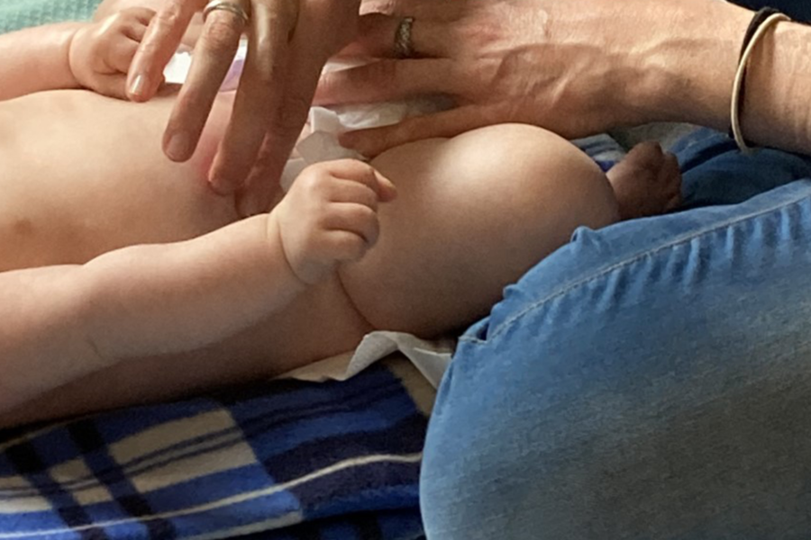 Massage bébé La Pause Parentale